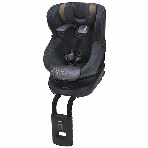 チャイルドシート エールべべ・クルット5i グランス ブルーブラン