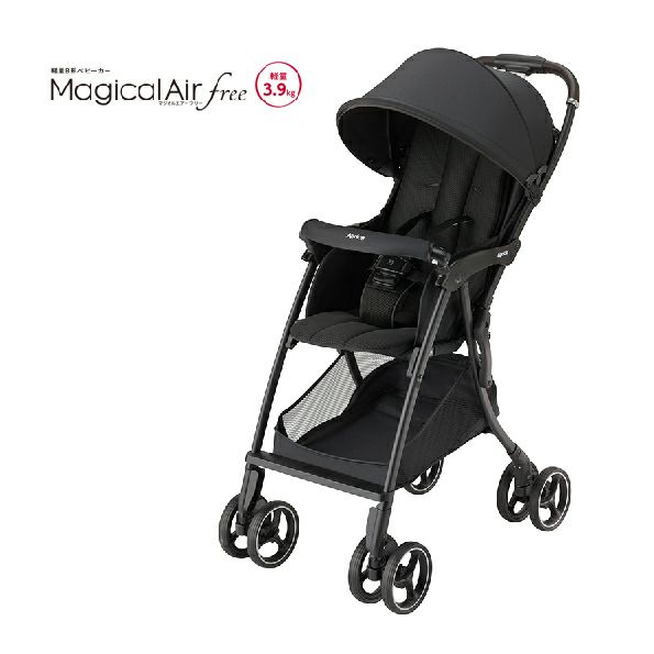 美品 送料無料 アップリカ マジカルエアーフリー 4輪フリー B型ベビーカー アップリカ（Aprica） マジカルエアーフリー AB【ベビーカー 4輪フリー